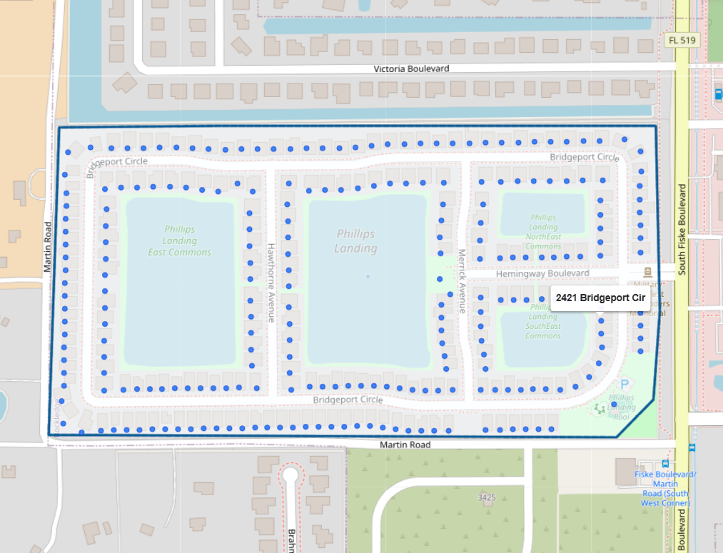 Address Intelligence view